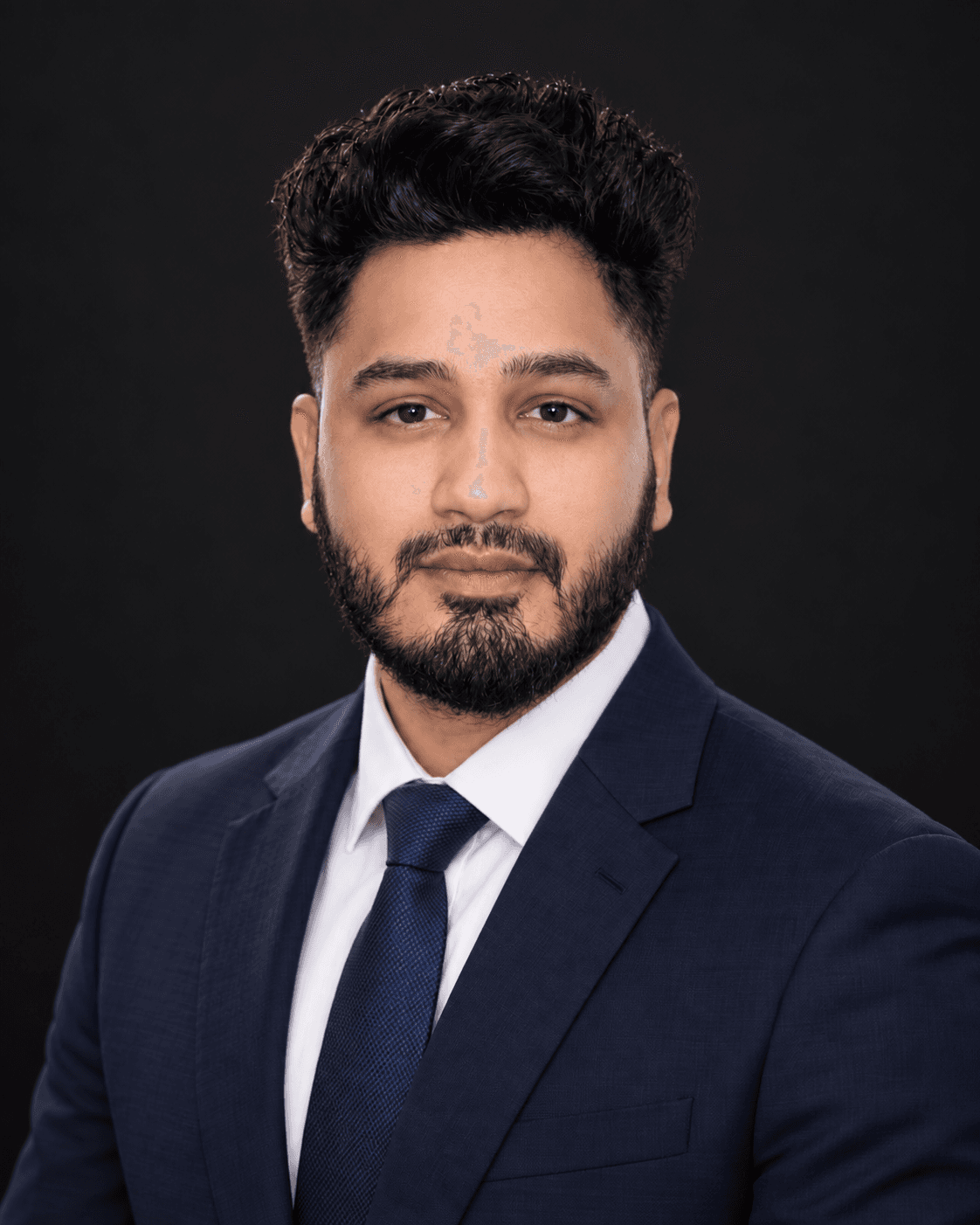 Professional portrait of Nishad Rashid Mahi